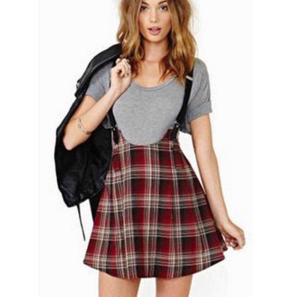 UNIF skirt with suspenders